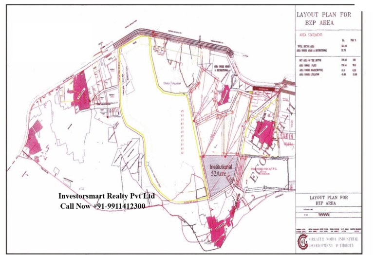 Layout Plan of BZP, Greater Noida