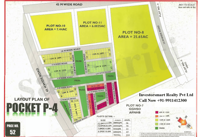 Layout Sector P4, Greater Noida