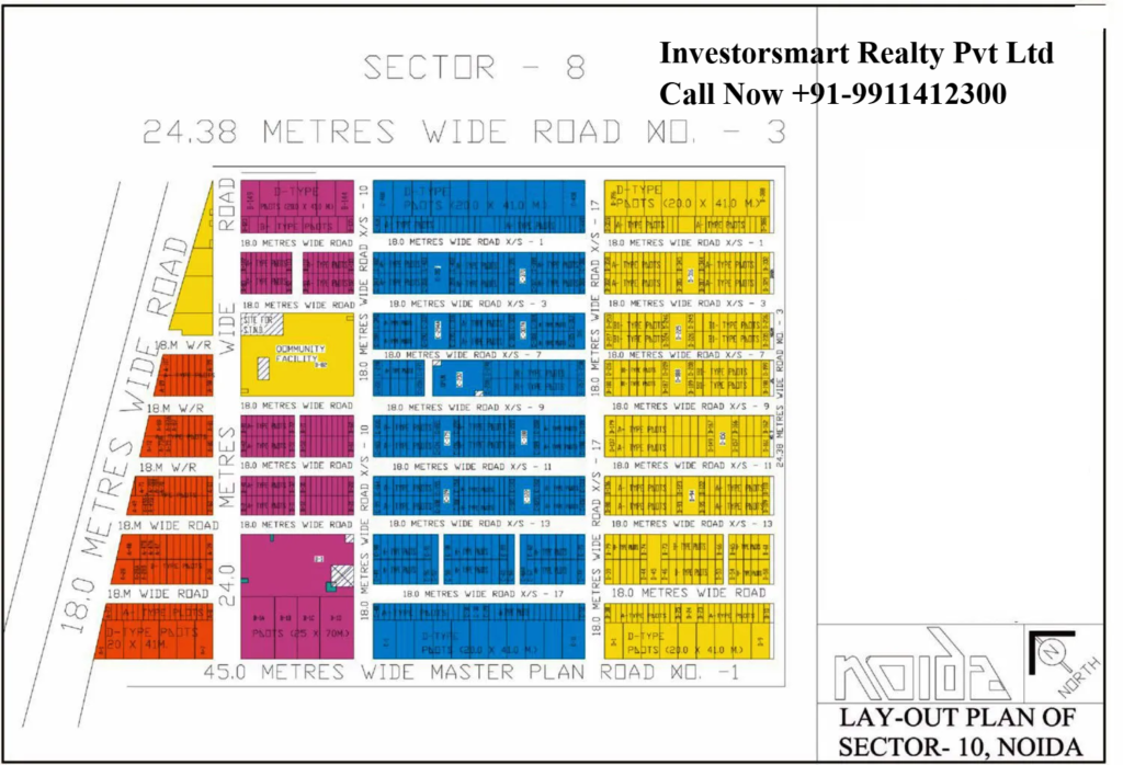 Sector 10 Noida map
