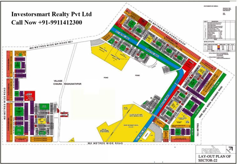 Noida sector 22 full HD Map