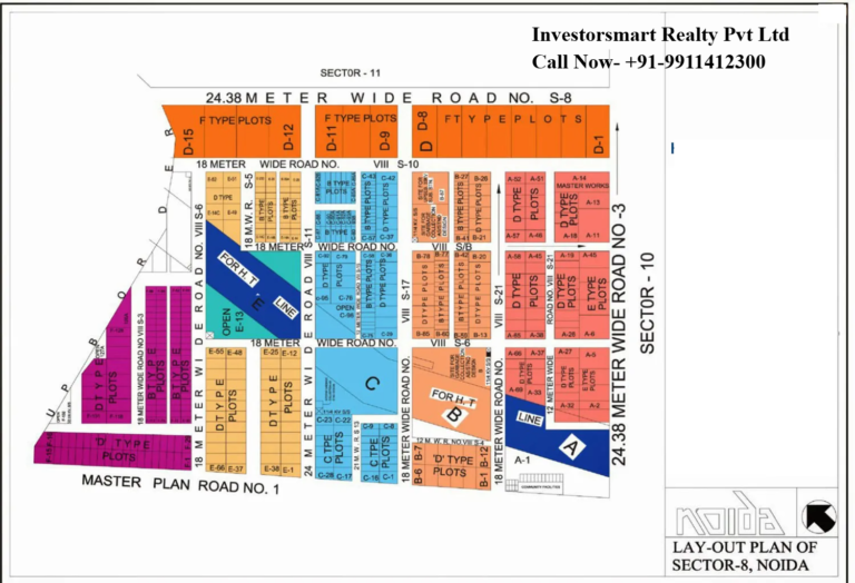 Sector 7 Noida HD Map
