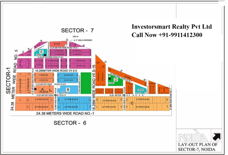 Sector 8 Noida HD Map
