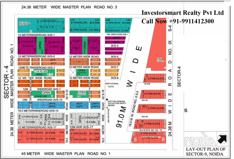 Sector 9 noida map