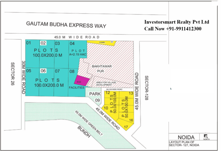 Sector 127 Noida HD Map