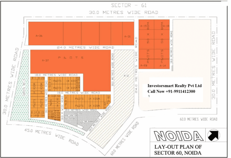 Sector 60 Noida Full HD Map