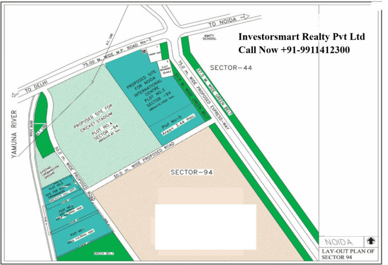 Sector 94 Noida Full HD Map